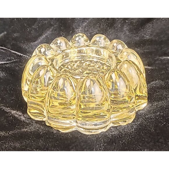 Vintage Pressed Glass "Boopie" Candle Holder - Picture 1 of 15